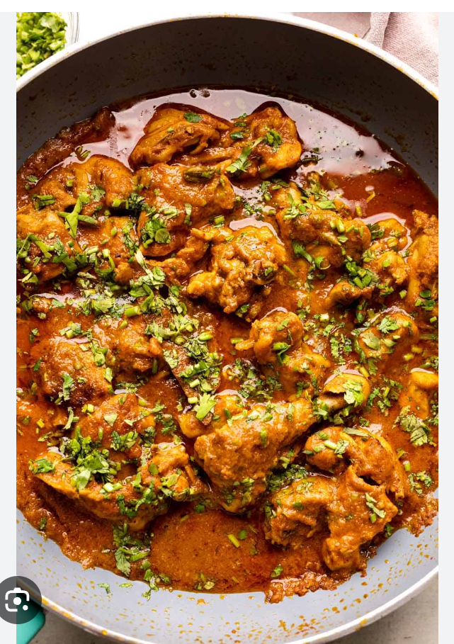 Chicken Curry+roti 2+Rice