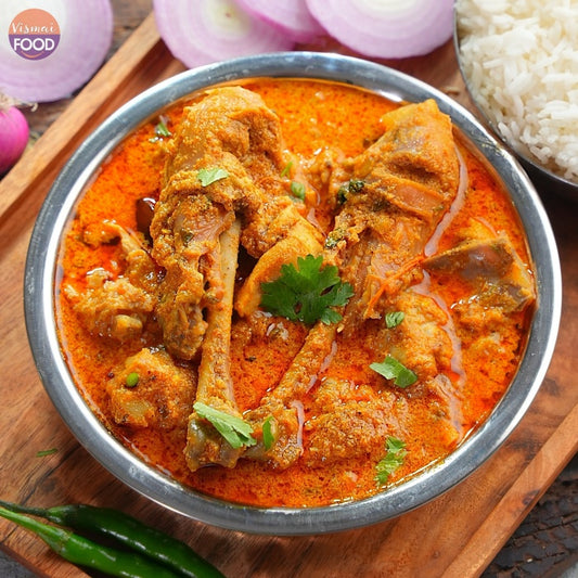 Natu Kodi Curry + 2 Roti + Rice